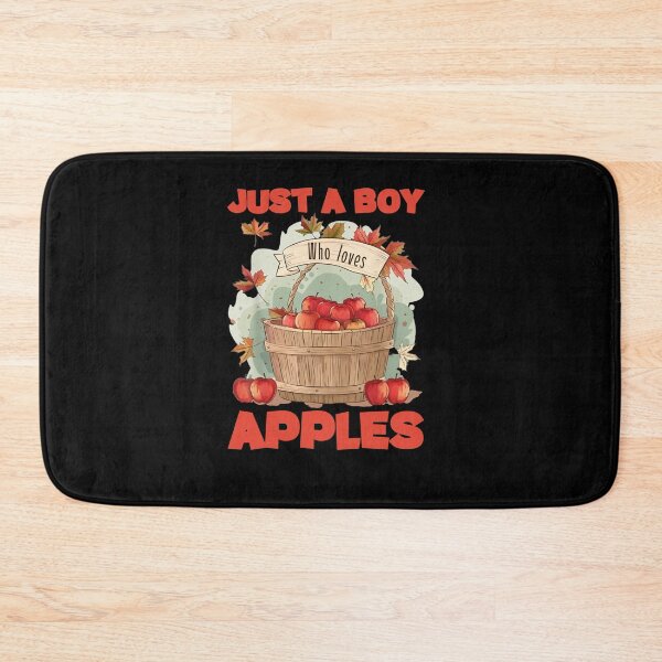 Item preview, Just A Boy Who Loves Apples - Autumn Apple Basket Design T-Shirt designed and sold by LarryMBrown.