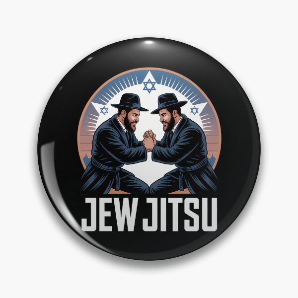 Item preview, Jew Jitsu Karate  Hanukkah Jiu Jitsu Martial Arts designed and sold by PunkNation-Arts.