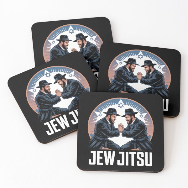Item preview, Jew Jitsu Karate  Hanukkah Jiu Jitsu Martial Arts designed and sold by PunkNation-Arts.