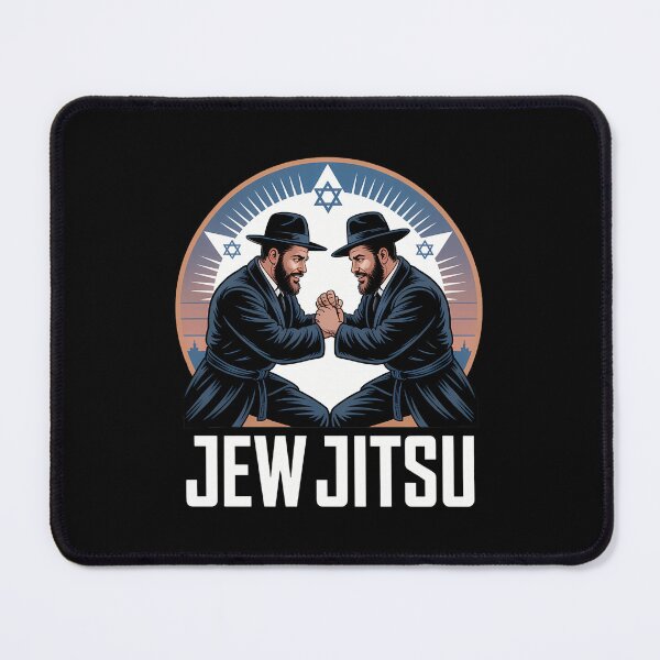 Item preview, Jew Jitsu Karate  Hanukkah Jiu Jitsu Martial Arts designed and sold by PunkNation-Arts.