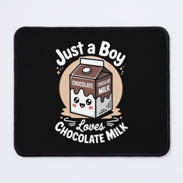Item preview, Just A Boy Who Loves Chocolate Milk Kawaii designed and sold by PunkNation-Arts.
