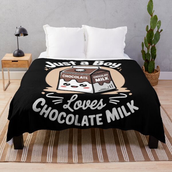 Item preview, Just A Boy Who Loves Chocolate Milk Kawaii designed and sold by PunkNation-Arts.