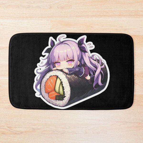 Item preview, Anime Chibi Sushi Nigiri Kyoko Kirigiri Danganronpa Kawaii designed and sold by CarlosBender.