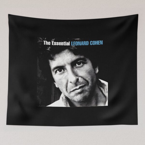 Item preview, Leonard Cohen Poetic Vintage Music Aesthetic Art designed and sold by MadelynnIbrahim.