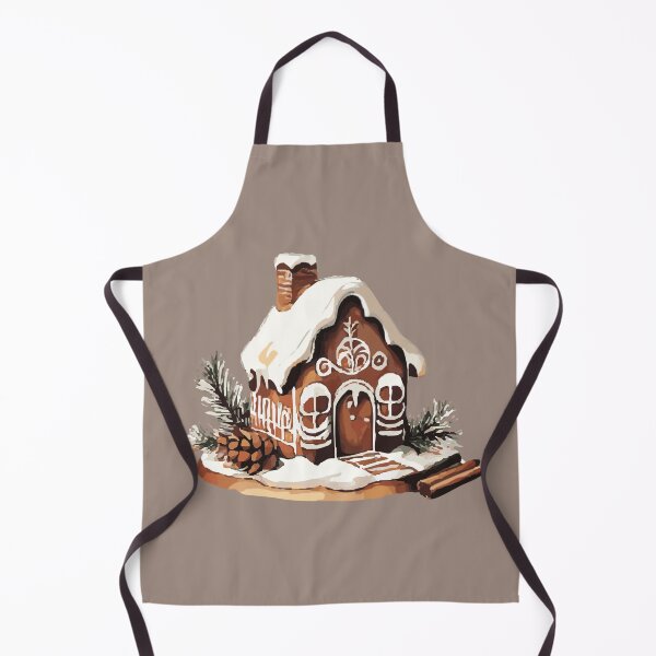 Item preview, Gingerbread Cottage Rustic Christmas Holiday Art by Anne Brooke Art designed and sold by Anne Brooke Art.