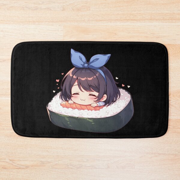 Item preview, Chibi Sushi Gunkan Ruka Sarashina Rent A Girlfriend Kawaii designed and sold by CarlosBender.