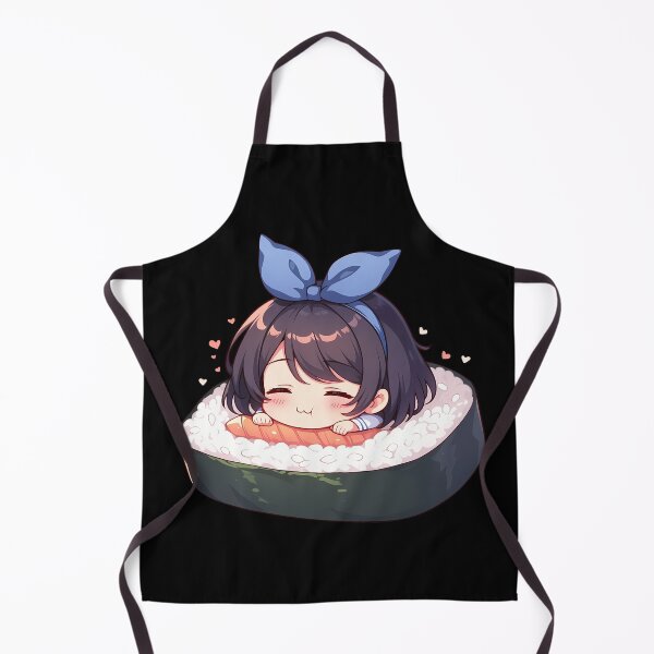 Item preview, Chibi Sushi Gunkan Ruka Sarashina Rent A Girlfriend Kawaii designed and sold by CarlosBender.