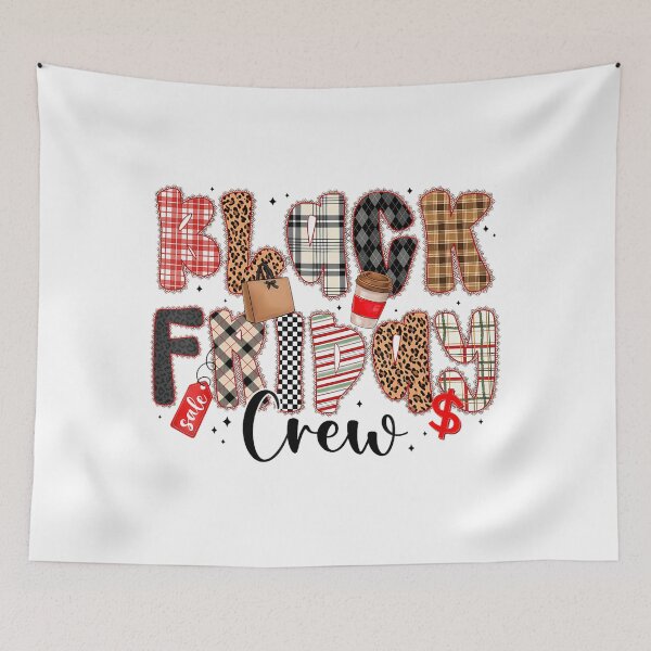 Item preview, Funny Black Holiday Sale Happy 2025 Shopping Friday Christmas designed and sold by Kraigsarina.