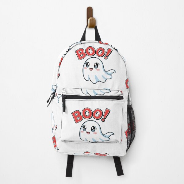 Item preview, "Boo" Cute Ghost Sticker Design designed and sold by DIGITAL-RETRO.