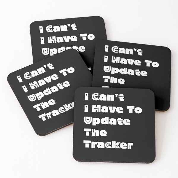 Item preview, I Can’t I Have To Update The Tracker Shirt | Funny Corporate Office Quote Tee for Work designed and sold by 519xdesign.