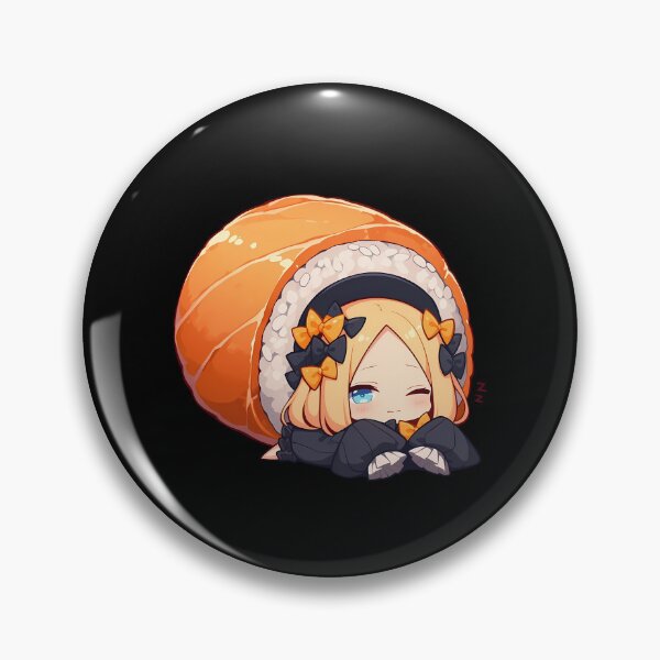 Item preview, Foreigner Chibi Sushi Nigiri Abigail Williams Fate Grand Order Kawaii designed and sold by CarlosBender.