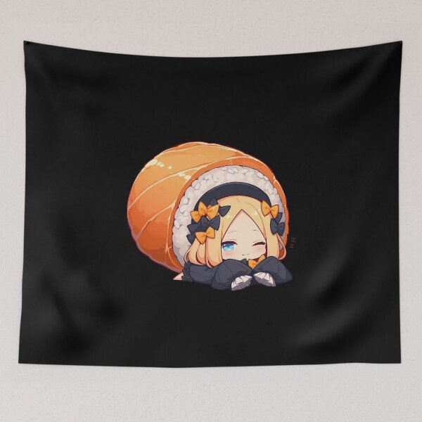 Item preview, Foreigner Chibi Sushi Nigiri Abigail Williams Fate Grand Order Kawaii designed and sold by CarlosBender.