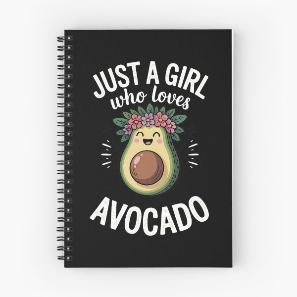 Item preview, Just A Girl Who Loves Avocado designed and sold by HellD3vil-Art.