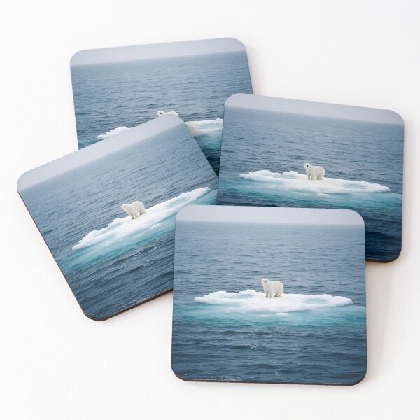 Item preview, Polar Bear Stranded on a Small Ice Floe designed and sold by homydesign.