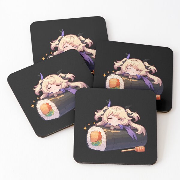 Item preview, Game Chibi Sushi Gunkan Fischl Genshin Impact Kawaii designed and sold by CarlosBender.