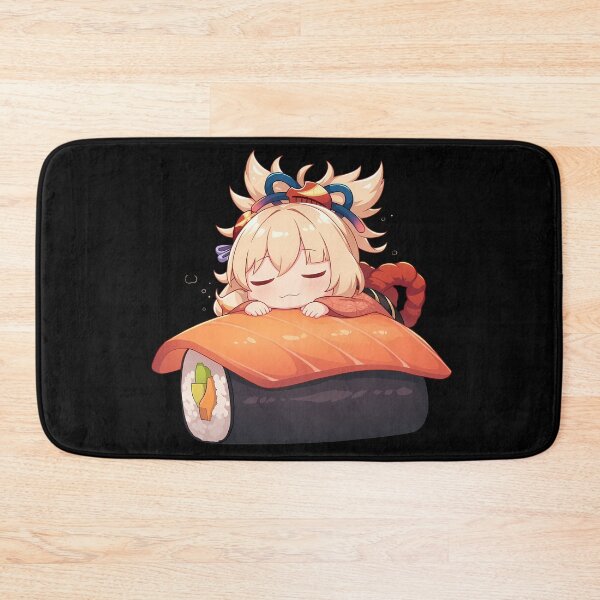 Item preview, Game Chibi Sushi Nigiri Yoimiya Genshin Impact Kawaii designed and sold by CarlosBender.