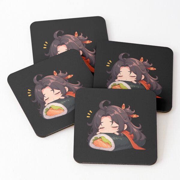 Item preview, Game Chibi Sushi Maki Albedo Genshin Impact Kawaii designed and sold by CarlosBender.