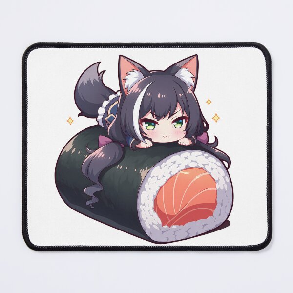 Item preview, Game Chibi Sushi Maki Kyaru Princess Connect Kawaii designed and sold by CarlosBender.