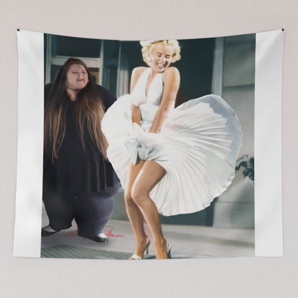 Item preview, Amberlynn x Marilyn – Surreal Commentary Mashup designed and sold by UptownMax.