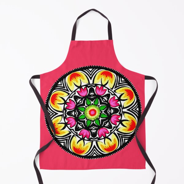 Item preview, Folk Art Flower Mandla designed and sold by ViaARTfactory.