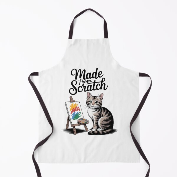 Item preview, Made From Scratch Cat designed and sold by HellD3vil-Art.