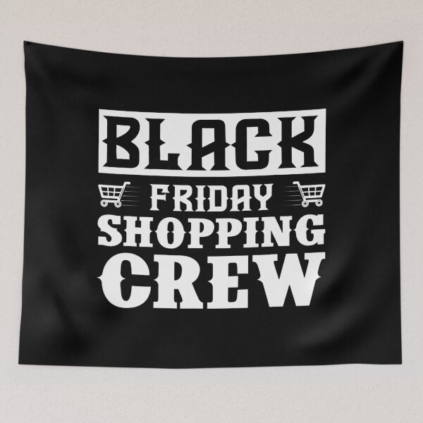 Item preview, 2025 Friday Shopping Holiday Christmas Black Funny Happy Sale designed and sold by Kraigsarina.