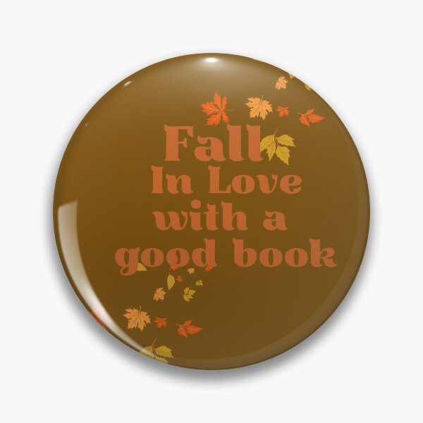 Item preview, Fall in Love with a Good Book | Cozy Autumn Reading Quote Design designed and sold by MochaBookClub.