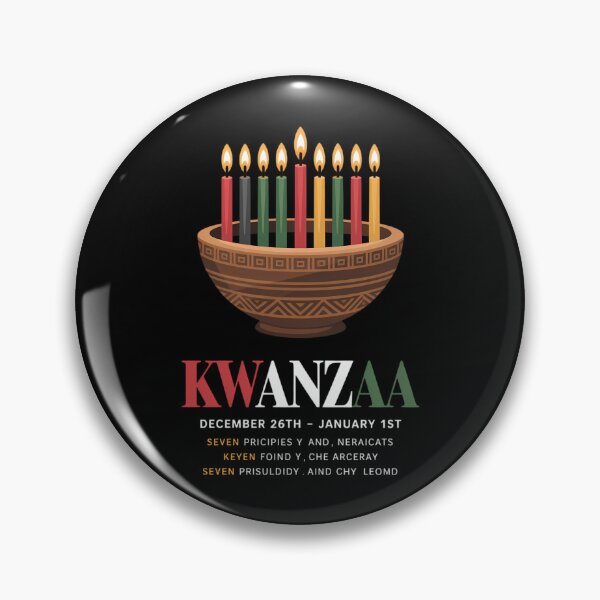 Item preview, Happy Kwanzaa Kinara Candles designed and sold by Moon-Ape.