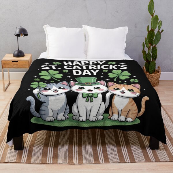 Item preview, Happy St. Catrick's Day Saint Patrick's Day Cat designed and sold by Moon-Ape.
