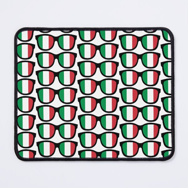 Item preview, Italy Glasses | Italian Flag Sunglasses Design designed and sold by wackyartwork.