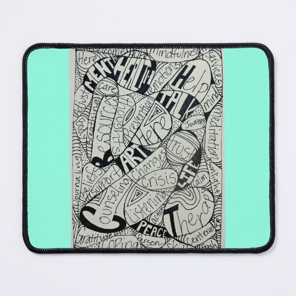 Item preview, Zen Mental Health Words designed and sold by Court-Created.