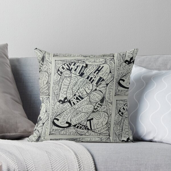 Item preview, Zen Mental Health Words designed and sold by Court-Created.
