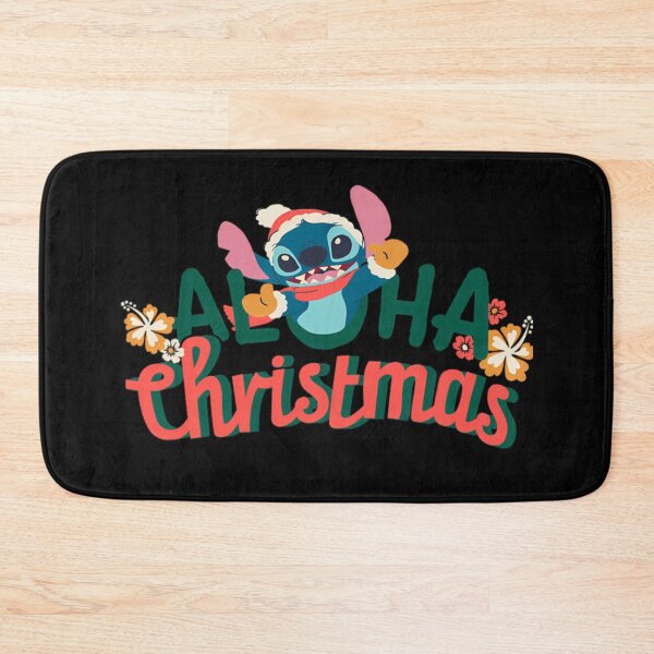 Item preview, Stitch Smiling Aloha Christmas designed and sold by Hadley Murphy.