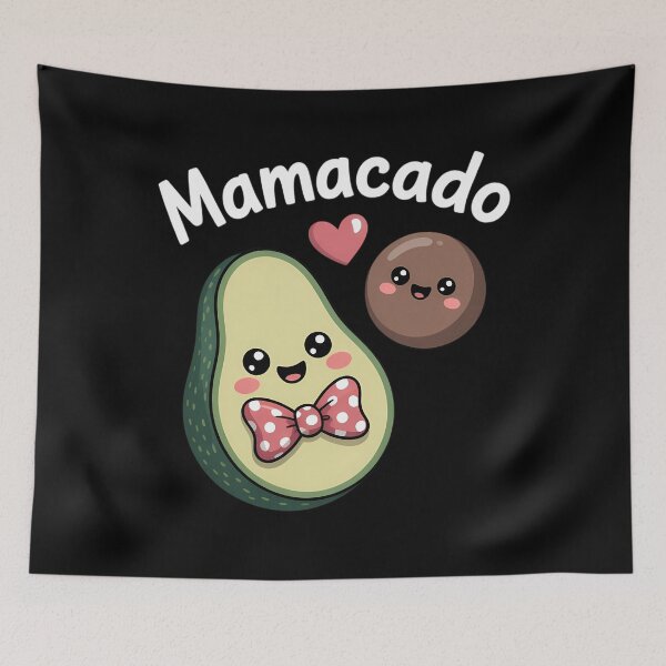 Item preview, Mamacado Cute Avocado Pregnant designed and sold by HellD3vil-Art.