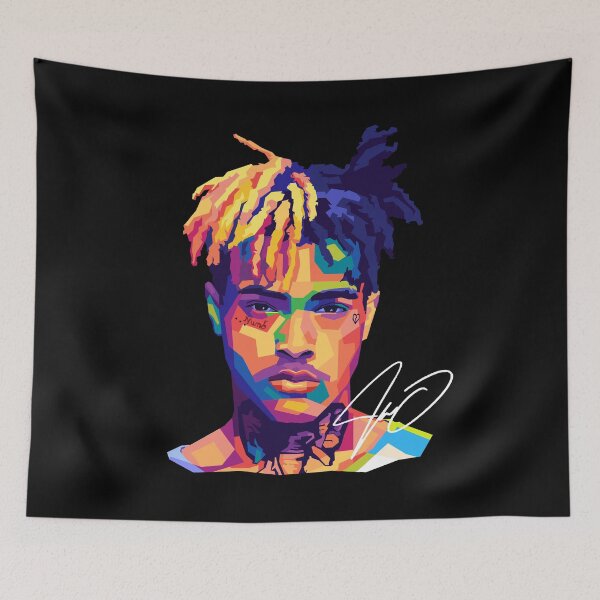Item preview, XXXTentacion Rapper Pop Art designed and sold by SiksisArt.