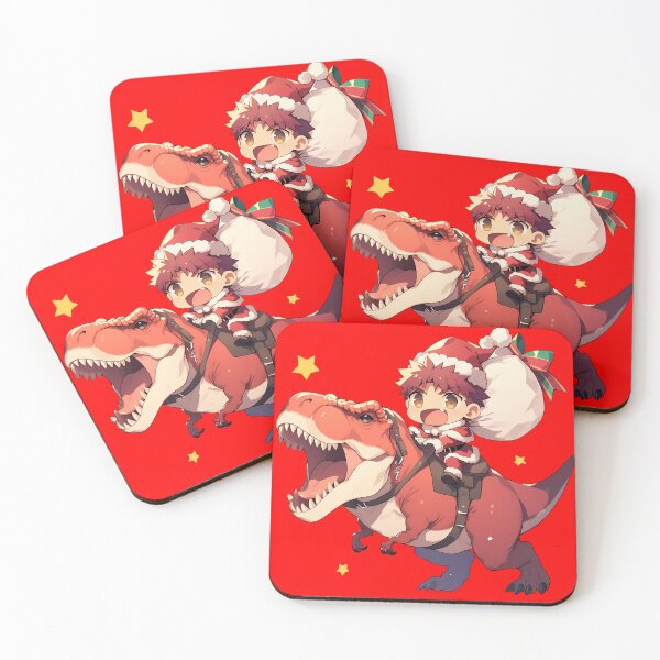 Item preview, Shirou Emiya Fate Stay Night Navidad Dinosaurio Chibi Anime designed and sold by TorbenKuhano.