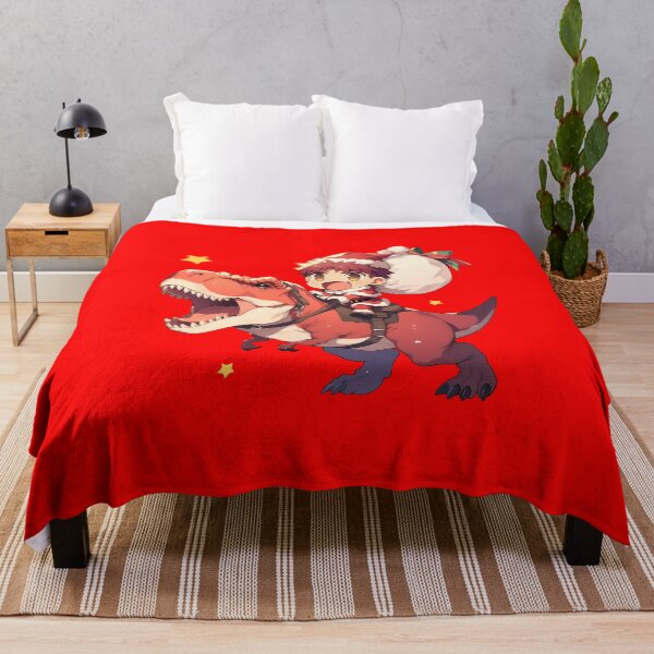 Aperçu de l'œuvre Shirou Emiya Fate Stay Night Noël Dinosaure Chibi Anime créée et vendue par TorbenKuhano.