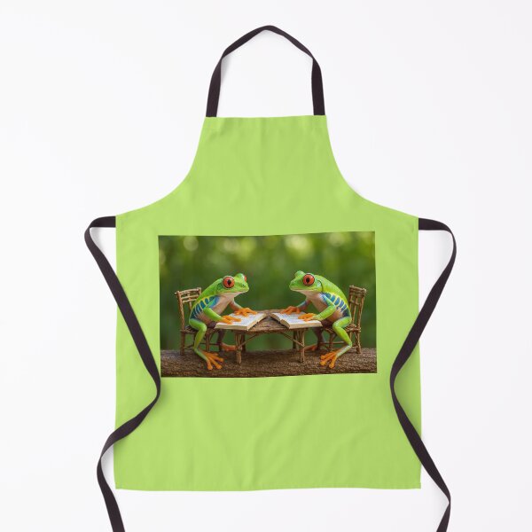 Item preview, Red-Eyed Tree Frogs Reading on a Branch designed and sold by Tridentulus.