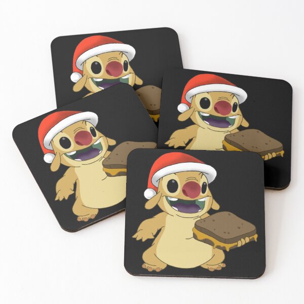 Item preview, Cute Stitch Christmas Alien | Funny Sandwich Holiday Cartoon Art designed and sold by Hadley Murphy.