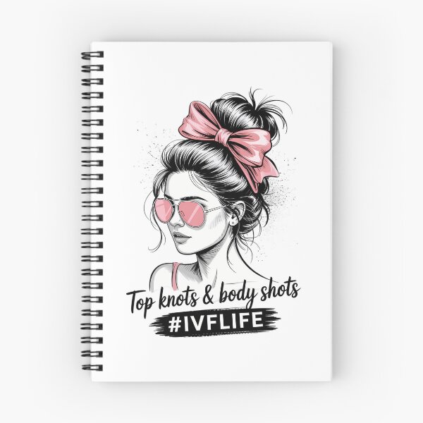 Item preview, Messy Bun IVF Life IVF Mom IVF Transfer Day Cute Tie Dye designed and sold by HellD3vil-Art.