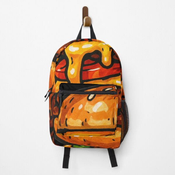 Item preview, Cozy Food Lust – Melty Double Cheeseburger Stack – Gift for Foodies – Bold Marker Art • Juicy Drip Style designed and sold by JacobKAurumhead.