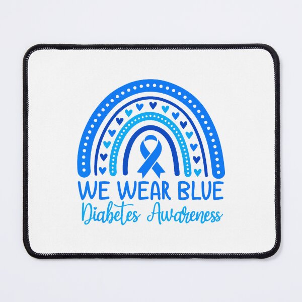 Item preview, November Month Style Blue Quote Support Vintage Bow designed and sold by Williammarger.