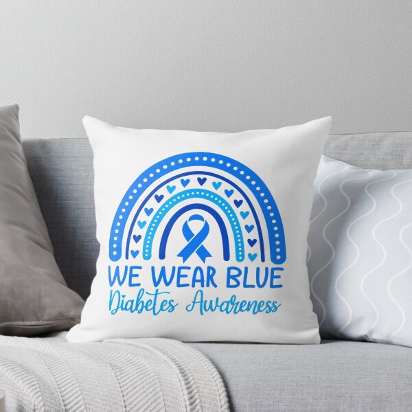 Item preview, November Month Style Blue Quote Support Vintage Bow designed and sold by Williammarger.