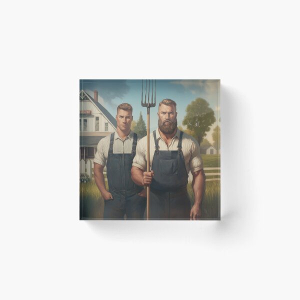Item preview, American Gay Gothic designed and sold by BeautyofMasc.