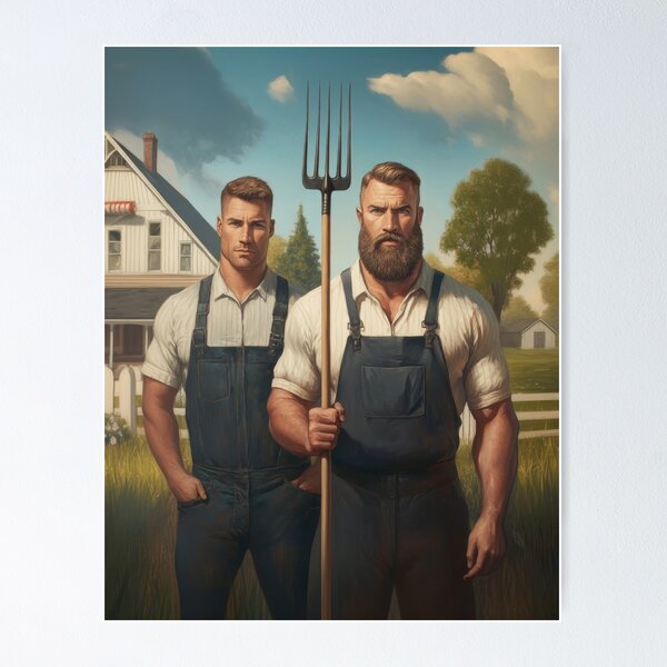 Item preview, American Gay Gothic designed and sold by BeautyofMasc.