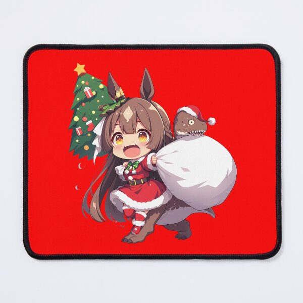Item preview, Satono Diamond Riding Festive Dinosaur Uma Musume Pretty Derby Anime Chibi designed and sold by TorbenKuhano.