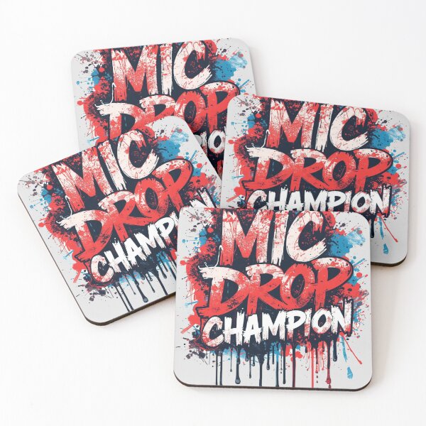 Item preview, Mic Drop Champion designed and sold by ConfuseLab Alt.