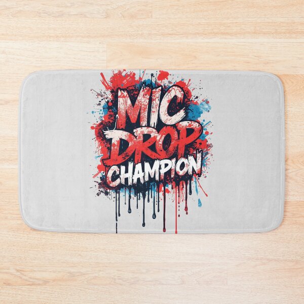 Item preview, Mic Drop Champion designed and sold by ConfuseLab Shop.