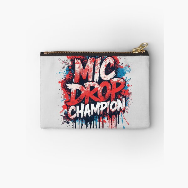 Item preview, Mic Drop Champion designed and sold by ConfuseLab Shop.