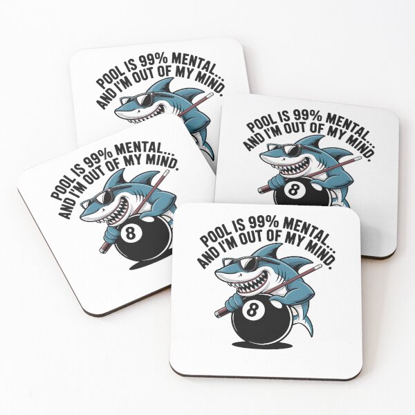 Item preview, Pool Is 99 Mental And I'M Out Of My Mind Funny Pool Players  Billiards Gift  designed and sold by NathanSee34.